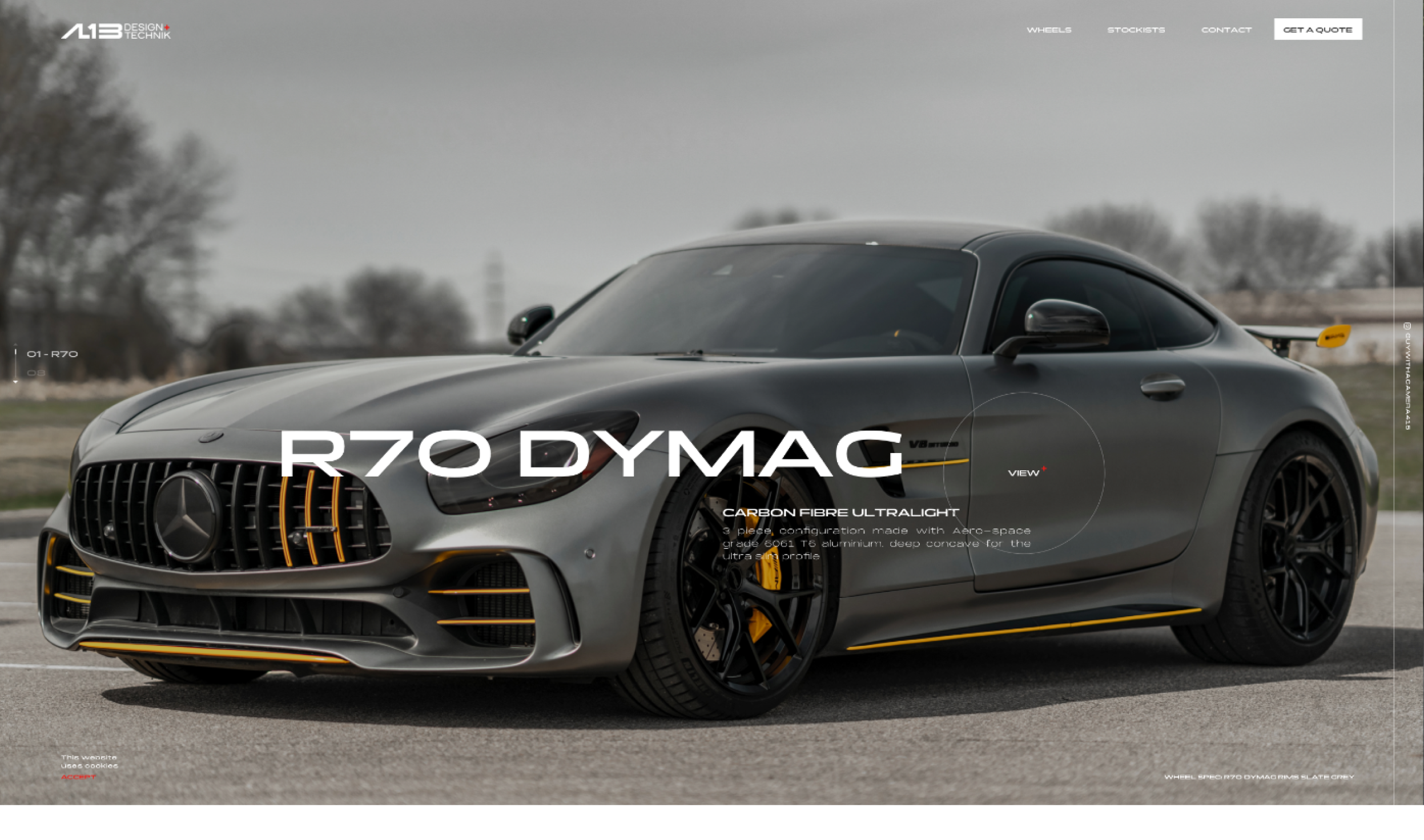 Desert road stretching to the horizon