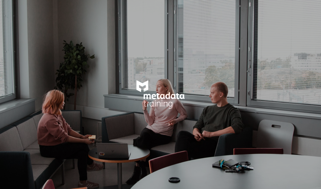 Desert road stretching to the horizon